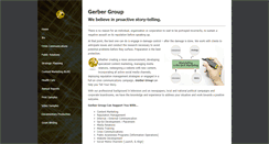 Desktop Screenshot of gerbergroup.biz